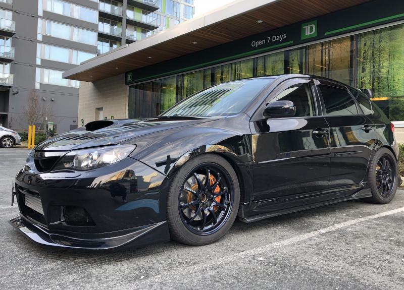 2008 400hp Subaru WRX hatchback main photo
