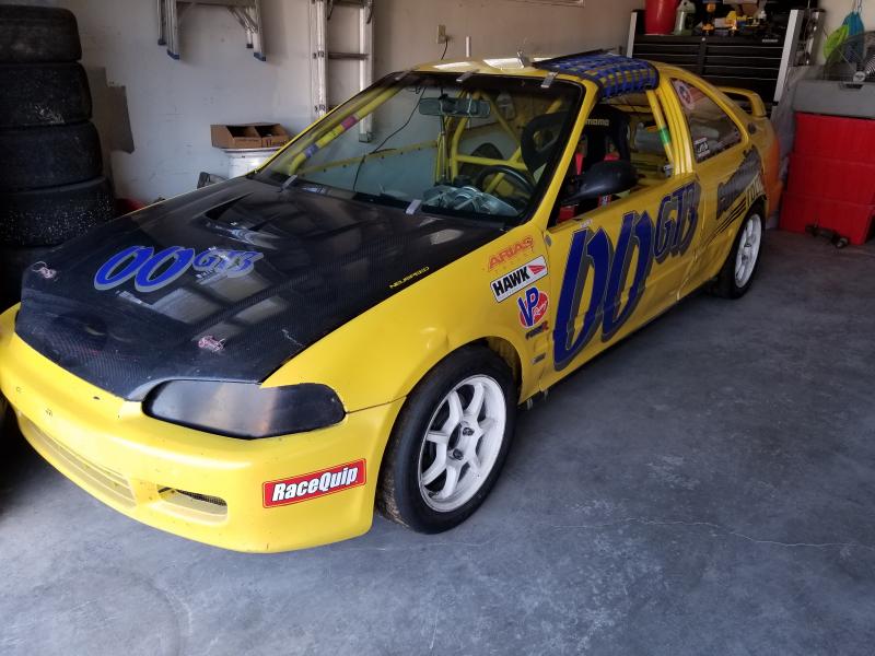 1995 Honda Civic Coupe Road Race Car main photo