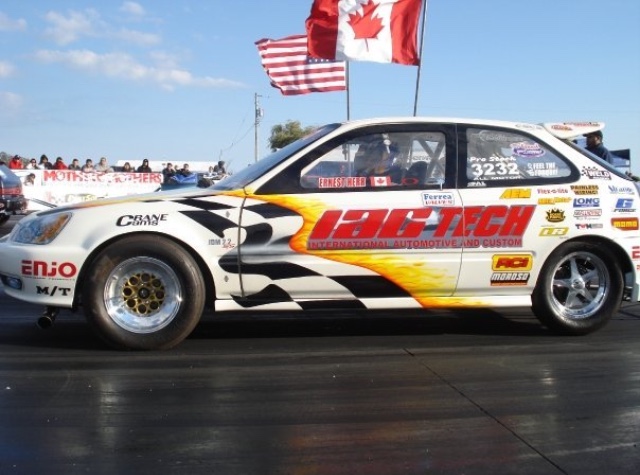 2000 Honda Civic, Quarter Mile Drag Car main photo