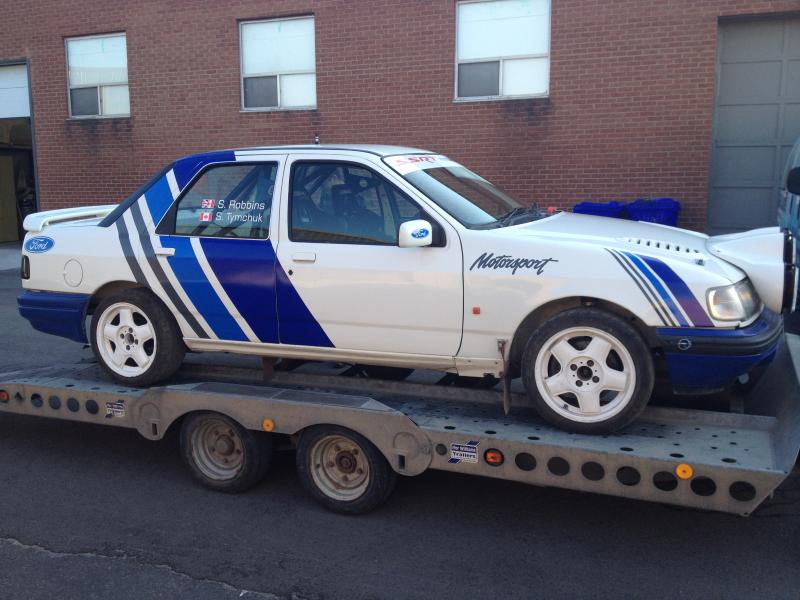 1987 ford sierra sapphire rs cosworth rally car main photo