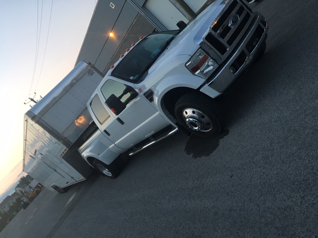 Ford F450 dually tow with 48 ft gooseneck trailer main photo