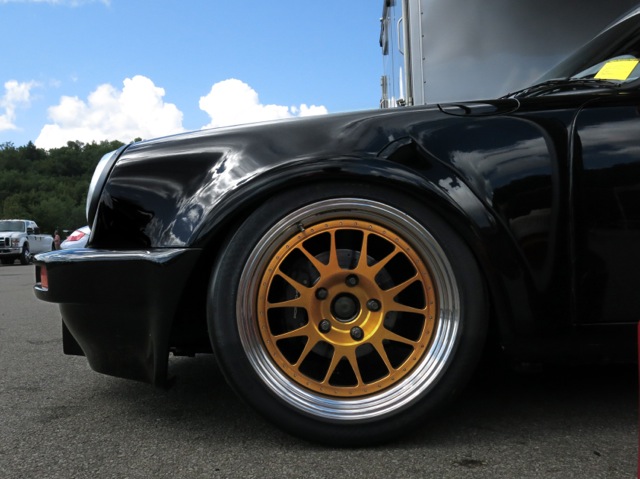 Porsche 911 wide body racing wheels main photo