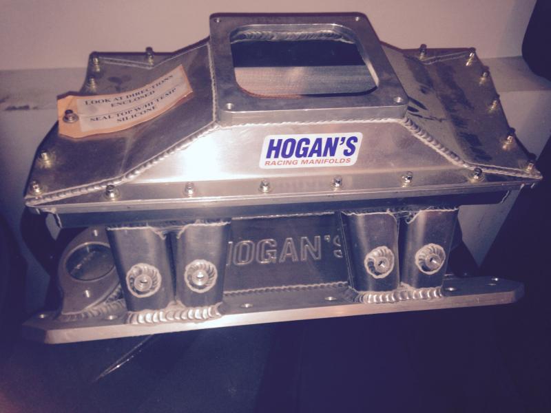 Hogan sheet metal manifold. main photo