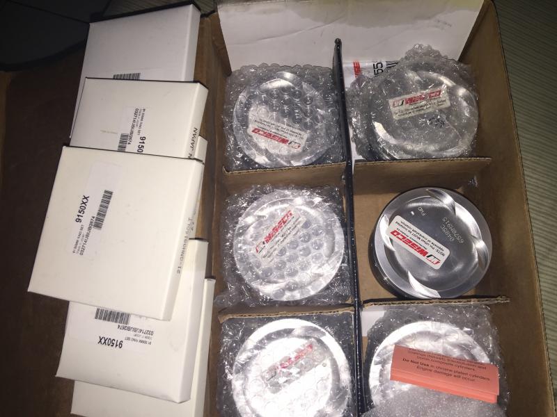Wiseco K570M915 Piston Kit - Mitsubishi 3000 Turbo main photo