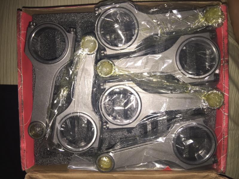 Brian Crower BC6148 Connecting Rods BC625+ Fasteners Mitsubishi/DSM 6G72 5.548" main photo