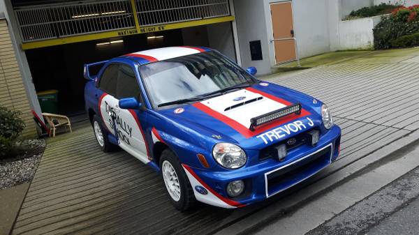 Subaru WRX Rally car main photo