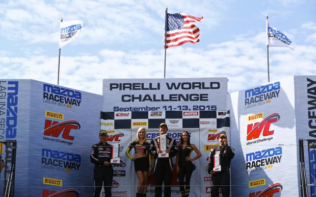 Racing.ca Team at Laguna Seca. The final weekend of 2015 Pirelli World Challenge Championship. photo